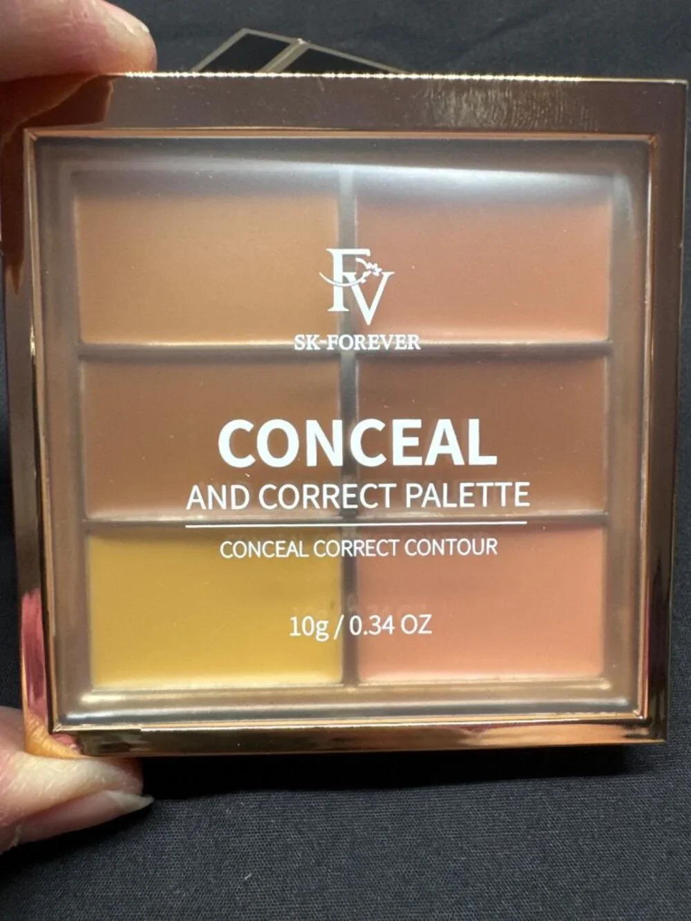 SK-Forever Conceal & Correct Palette Medium 10g Lightweight Coverage For Flawles